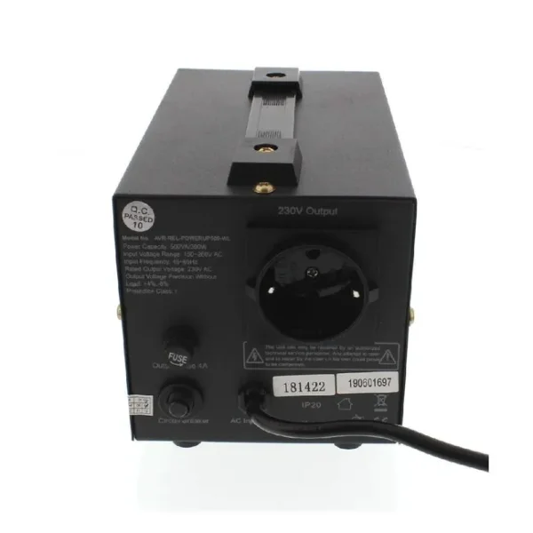 Stabilizator de tens.cu releu  500VA Well-image1